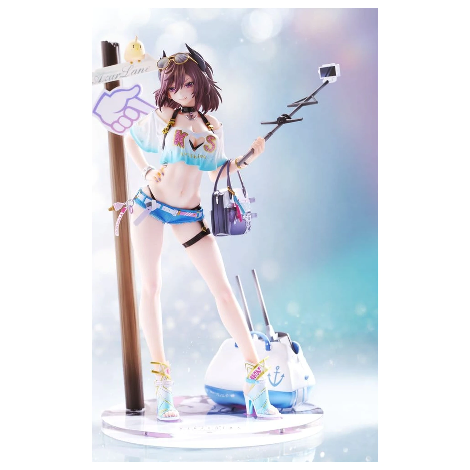 Azur Lane PVC figura 1/7 Kirishima Bravely Summer 28 cm fotografija izdelka