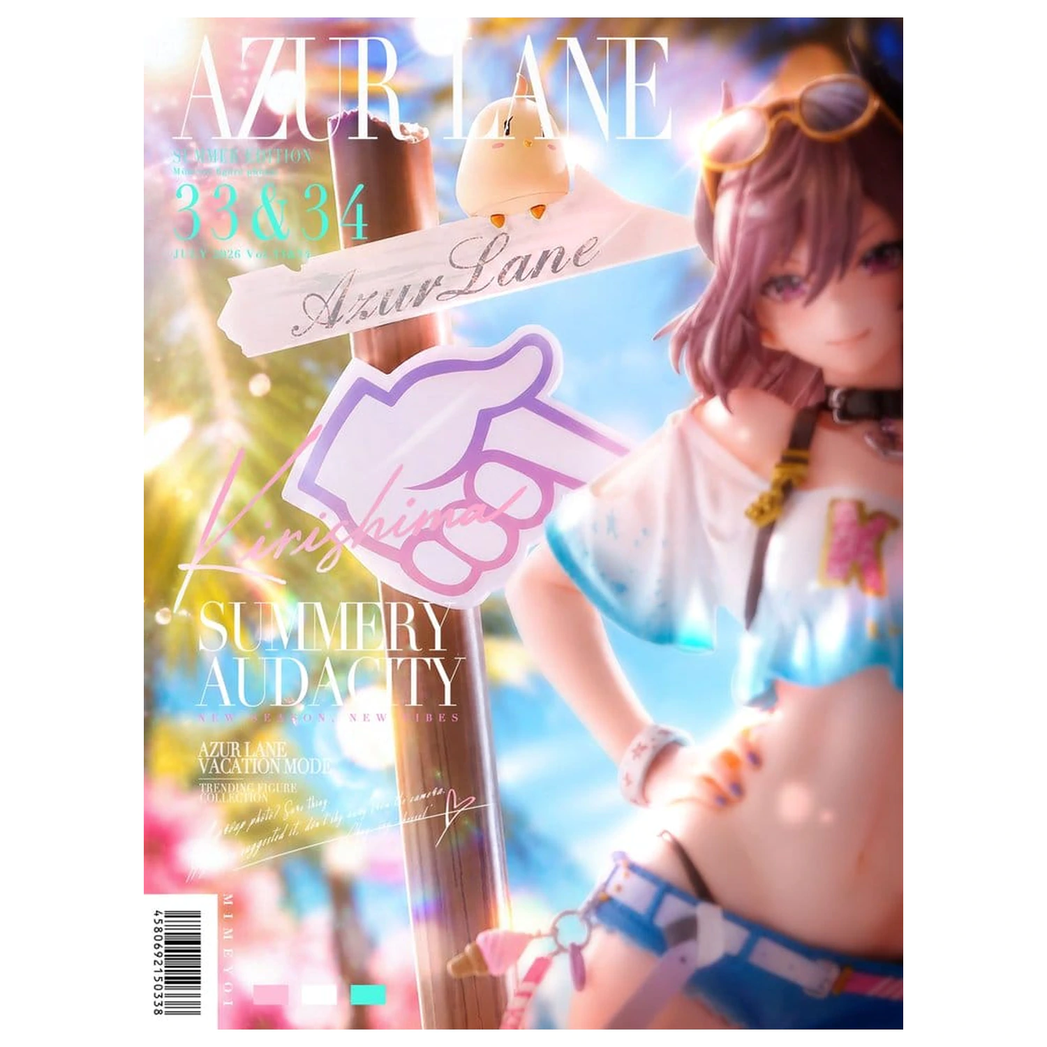 Azur Lane PVC figura 1/7 Kirishima Bravely Summer 28 cm fotografija izdelka