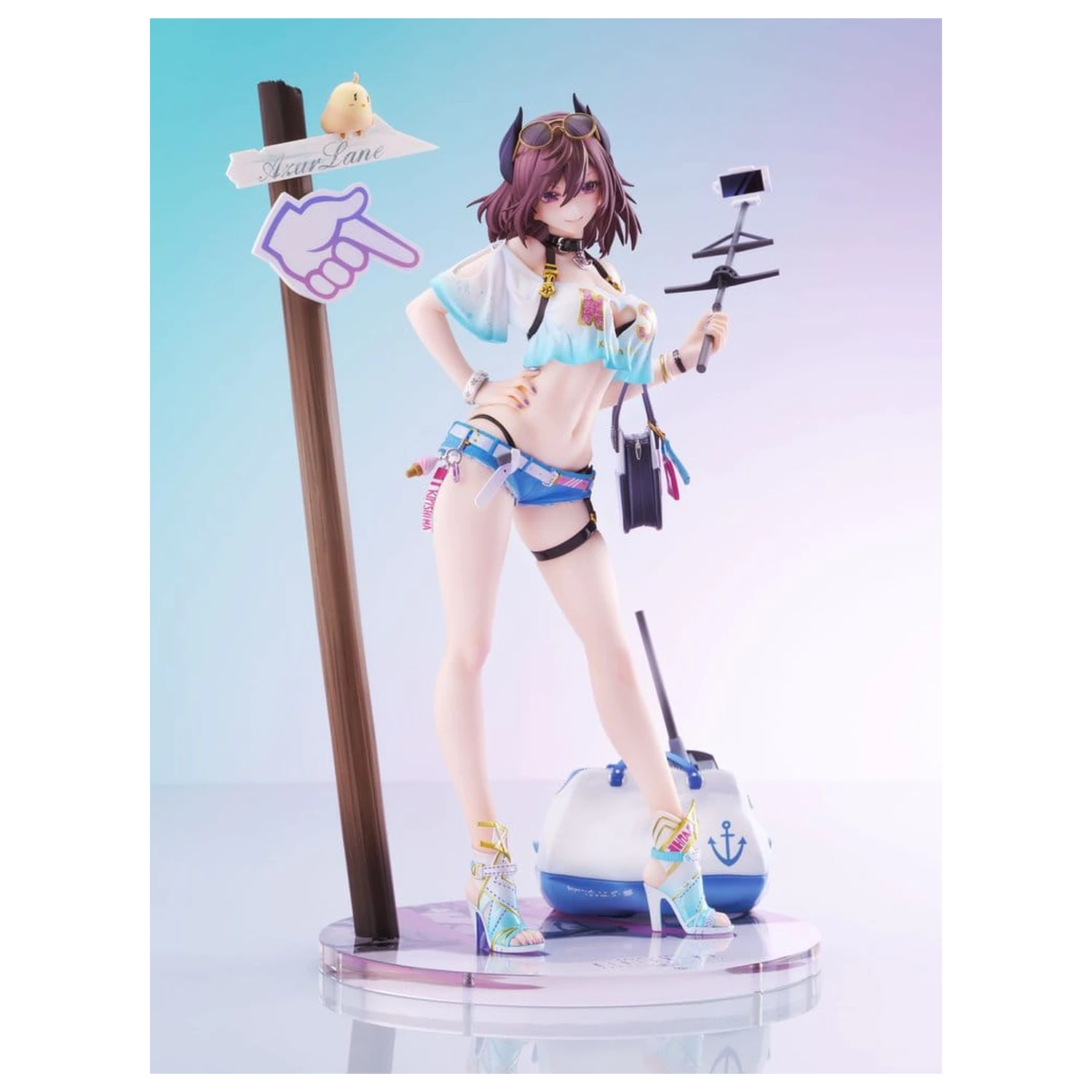 Azur Lane PVC figura 1/7 Kirishima Bravely Summer 28 cm fotografija izdelka