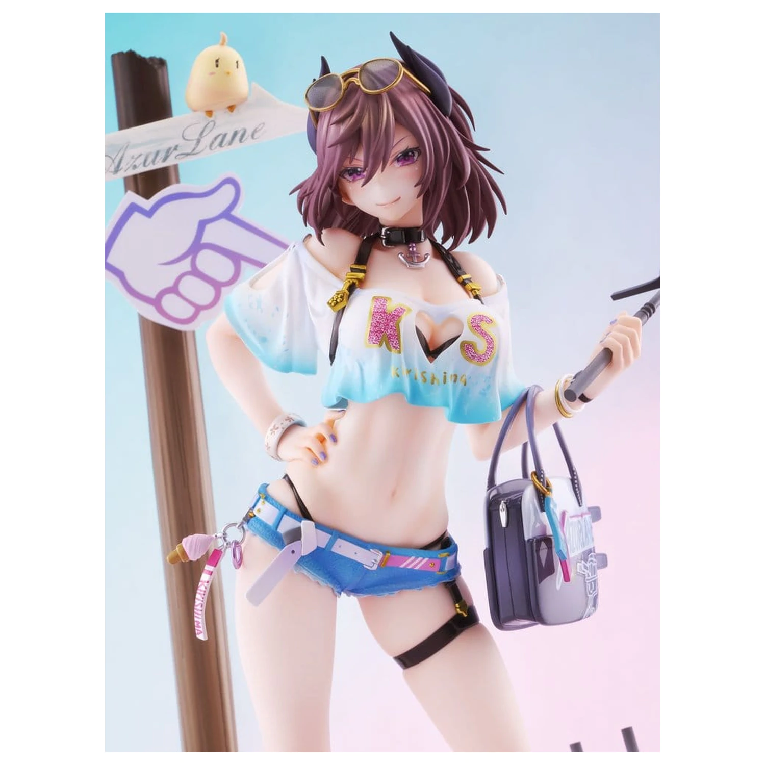Azur Lane PVC figura 1/7 Kirishima Bravely Summer 28 cm fotografija izdelka