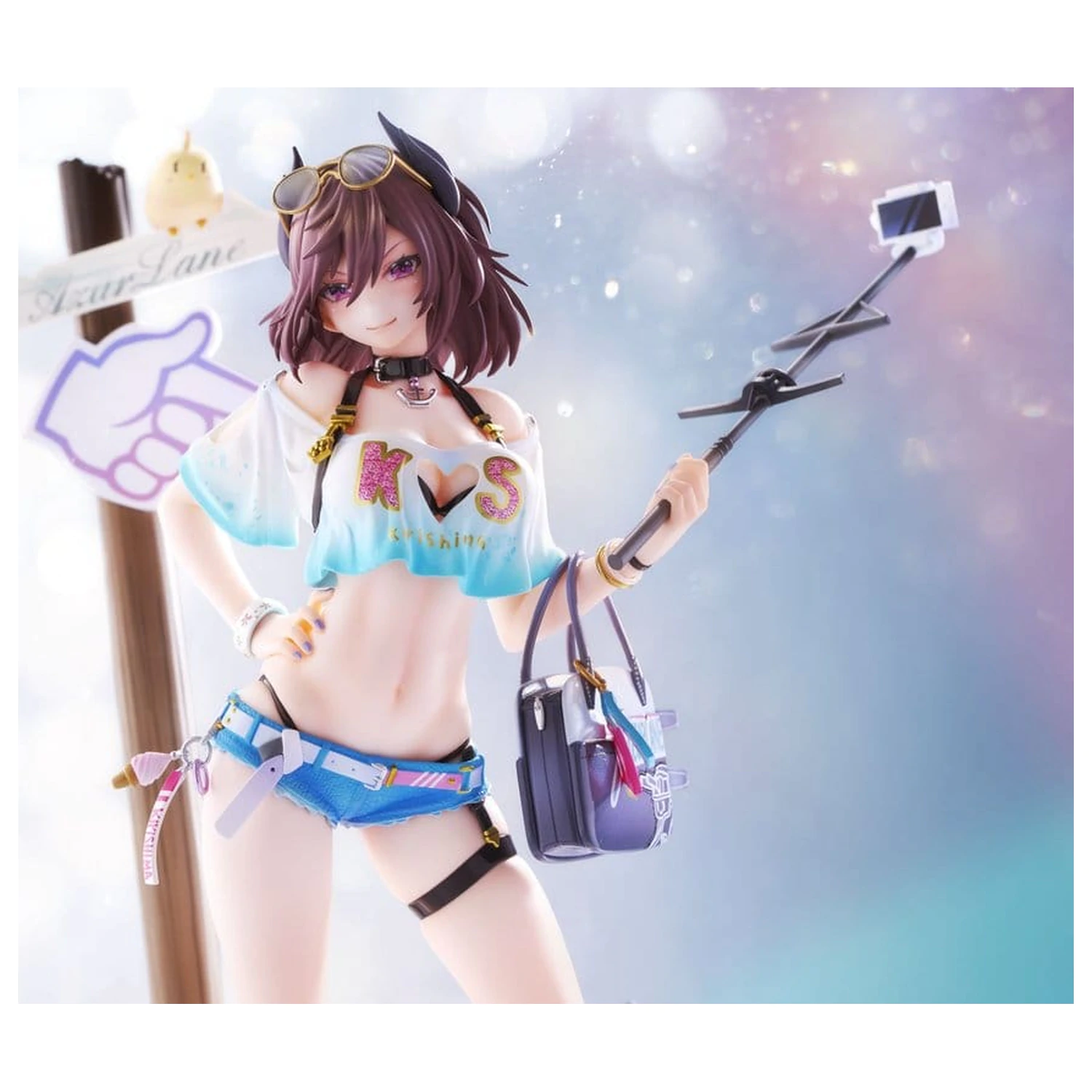 Azur Lane PVC figura 1/7 Kirishima Bravely Summer 28 cm fotografija izdelka