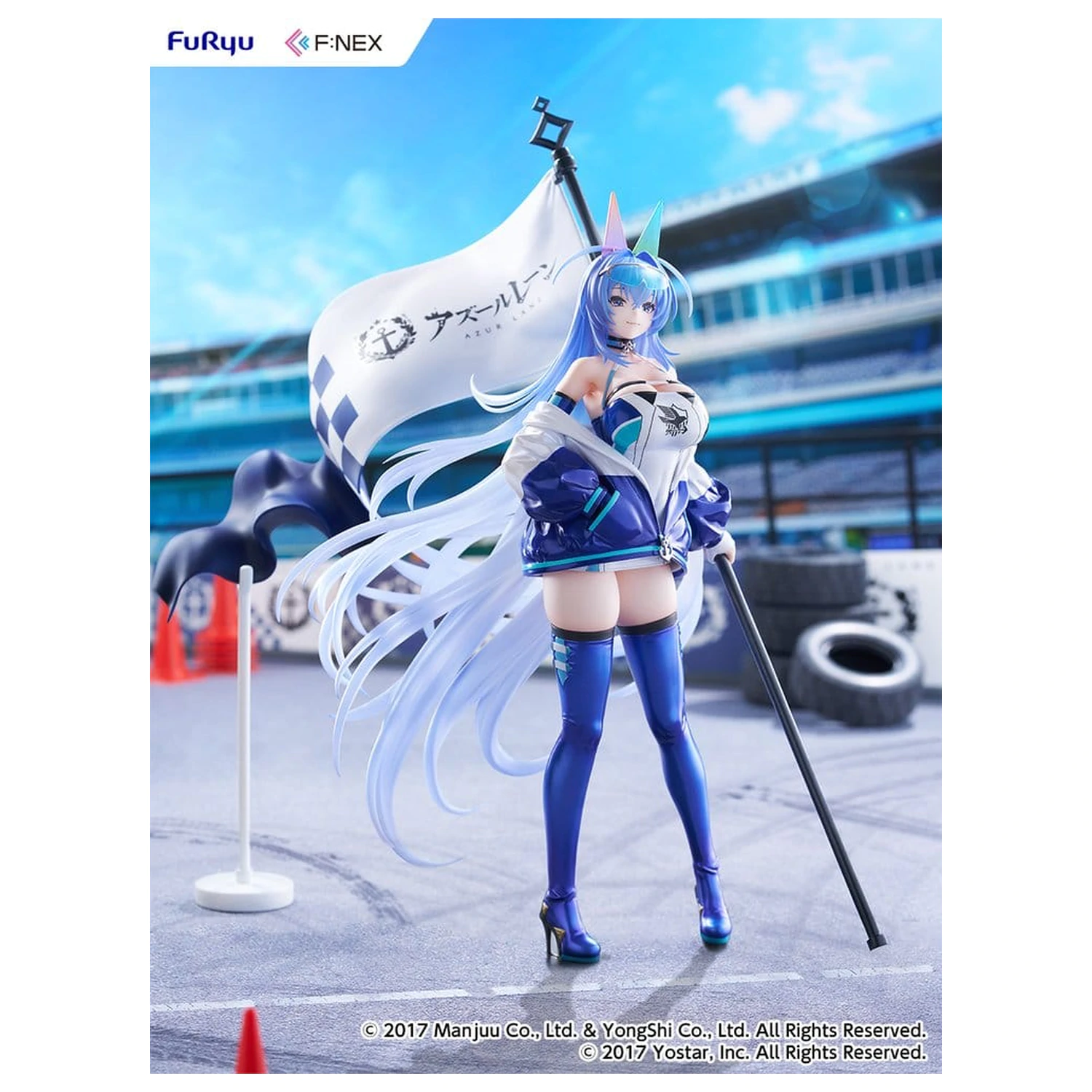 Azur Lane PVC figura 1/7 New Jersey IRF2024 Ver. 30 cm fotografija izdelka