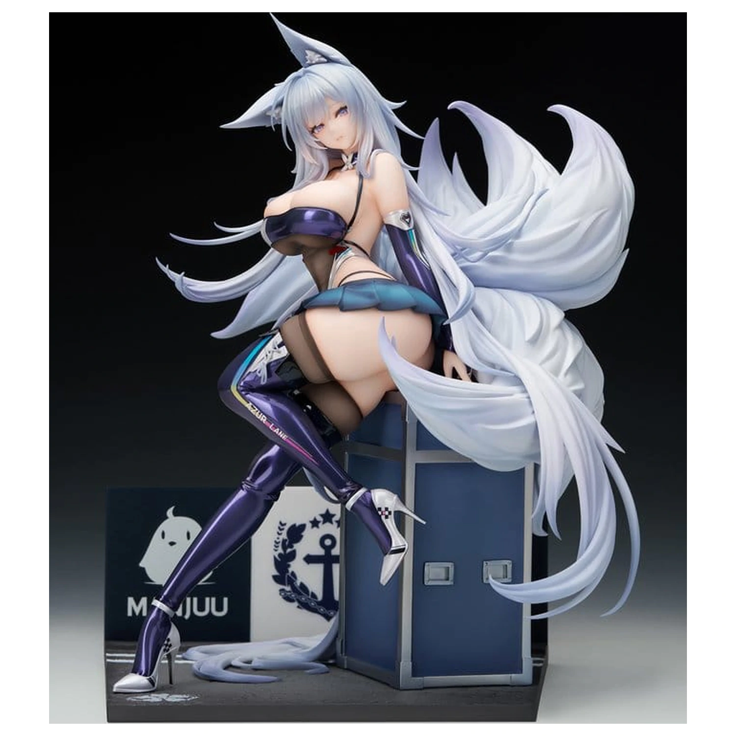 Azur Lane PVC figura 1/7 Shinano Moonlit Chrome Ver. Akrilna posebna izdaja s stojalom 25 cm fotografija izdelka