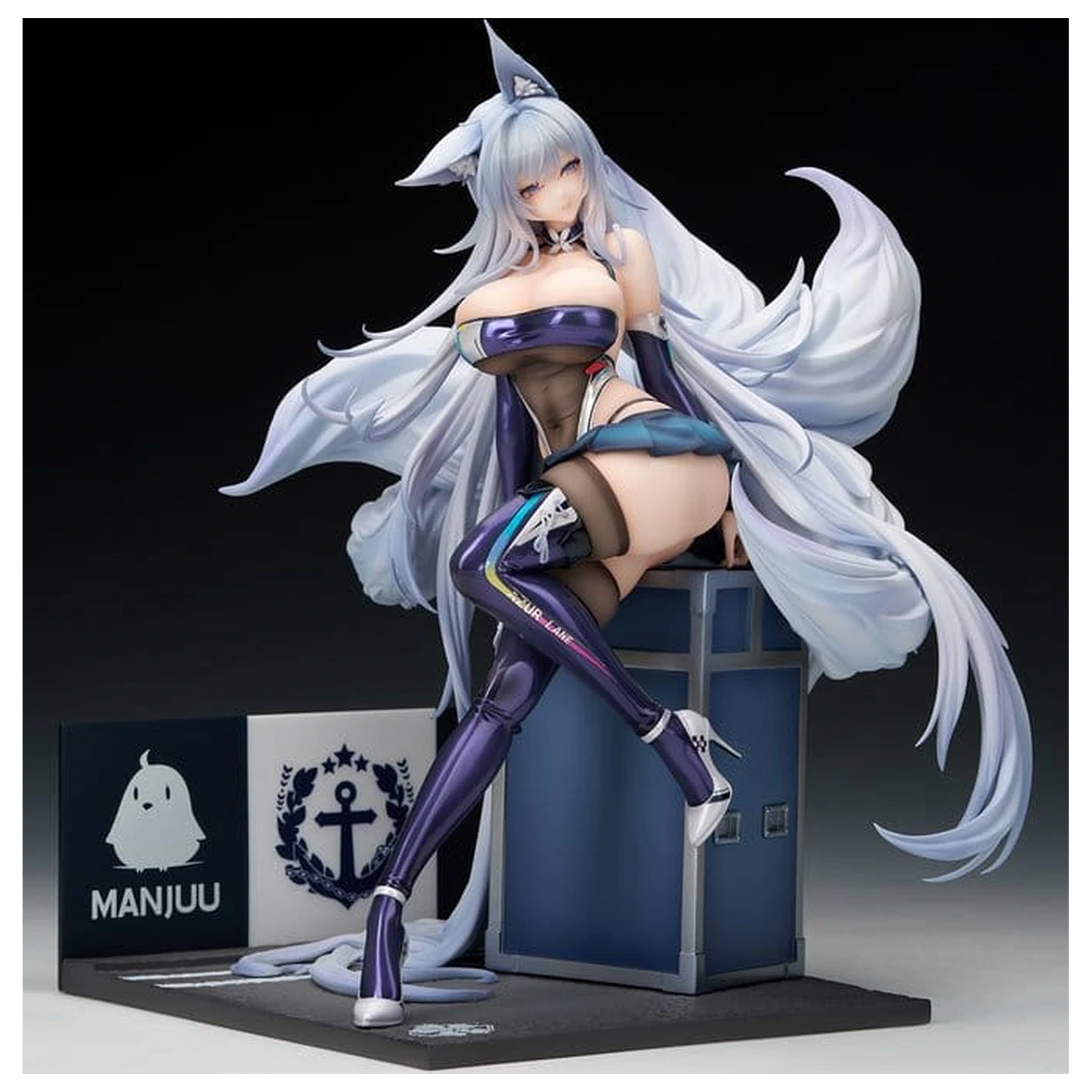 Azur Lane PVC figura 1/7 Shinano Moonlit Chrome Ver. Akrilna posebna izdaja s stojalom 25 cm fotografija izdelka