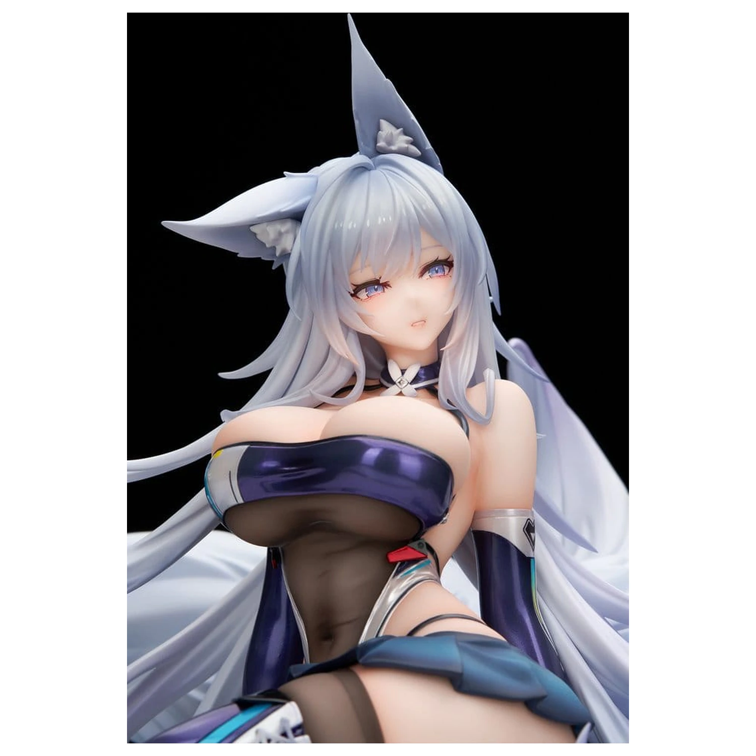 Azur Lane PVC figura 1/7 Shinano Moonlit Chrome Ver. Akrilna posebna izdaja s stojalom 25 cm fotografija izdelka
