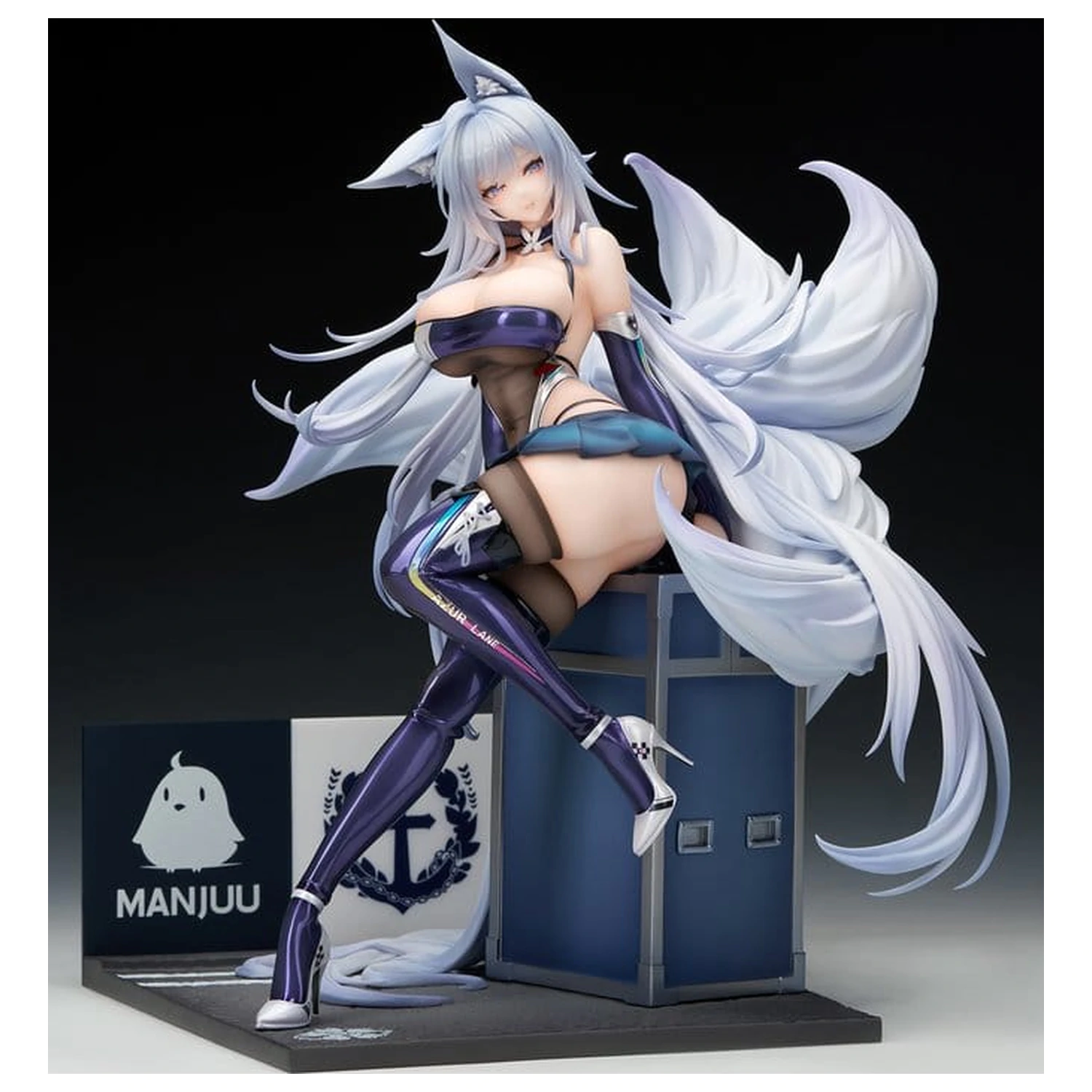 Azur Lane PVC figura 1/7 Shinano Moonlit Chrome Ver. Akrilna posebna izdaja s stojalom 25 cm fotografija izdelka