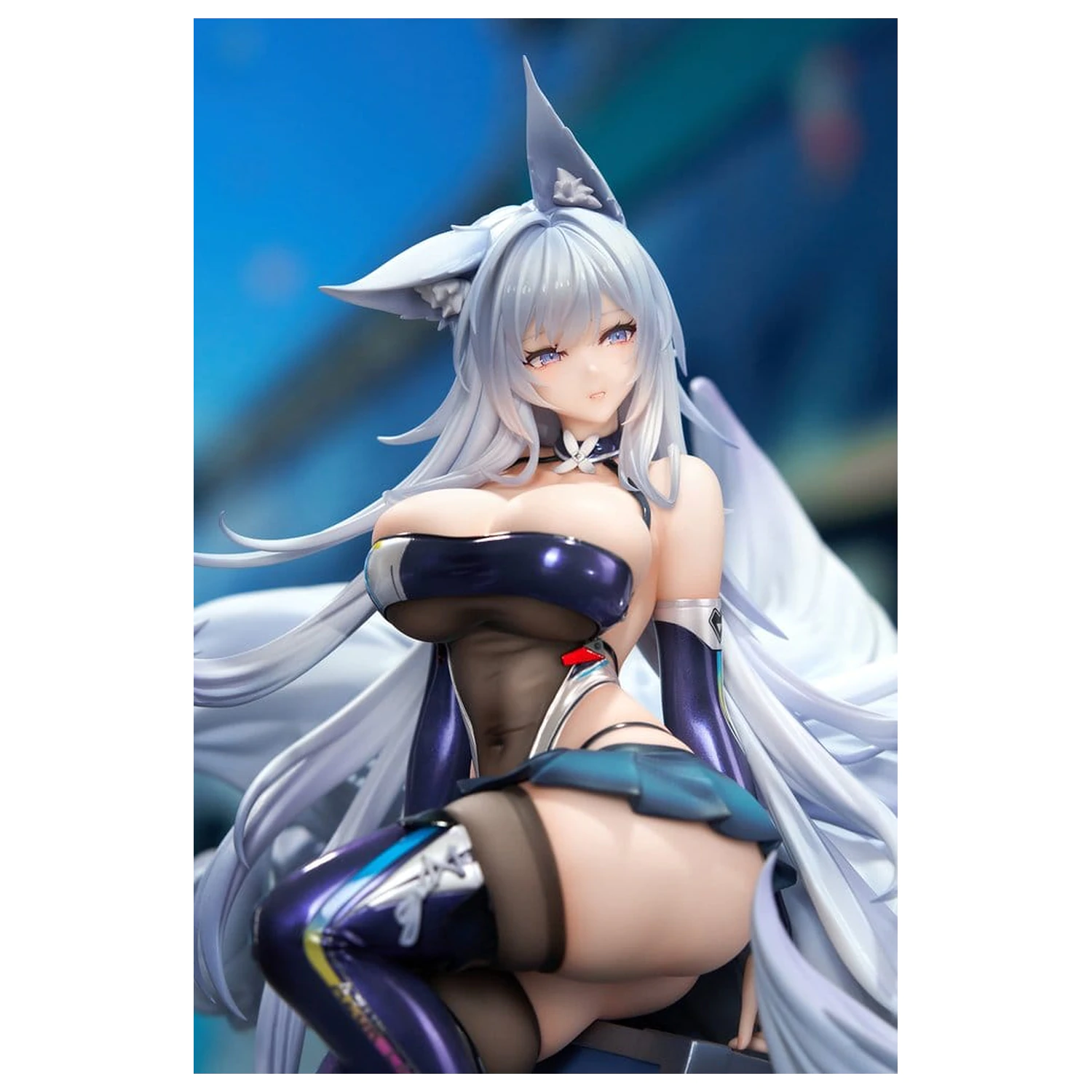Azur Lane PVC figura 1/7 Shinano Moonlit Chrome Ver. Akrilna posebna izdaja s stojalom 25 cm fotografija izdelka
