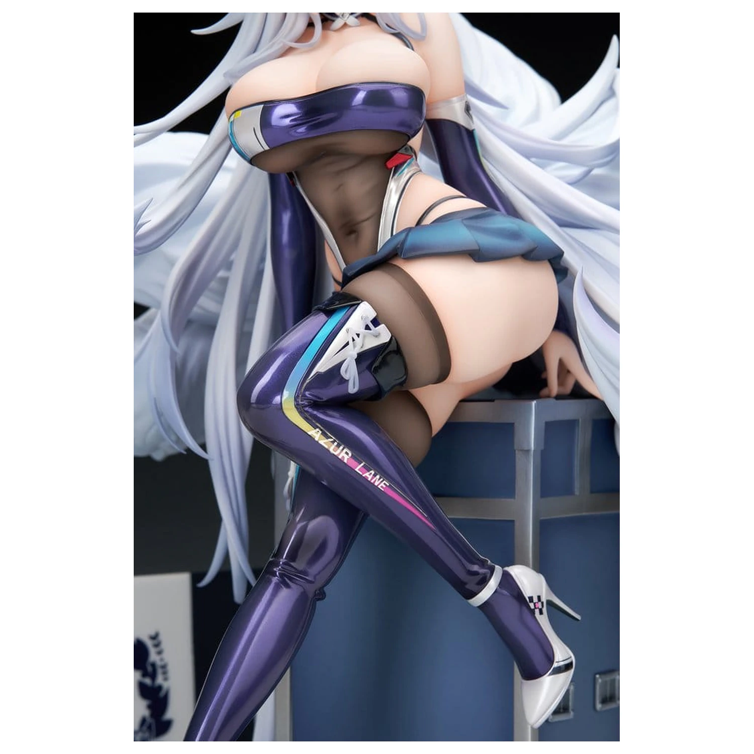 Azur Lane PVC figura 1/7 Shinano Moonlit Chrome Ver. Akrilna posebna izdaja s stojalom 25 cm fotografija izdelka