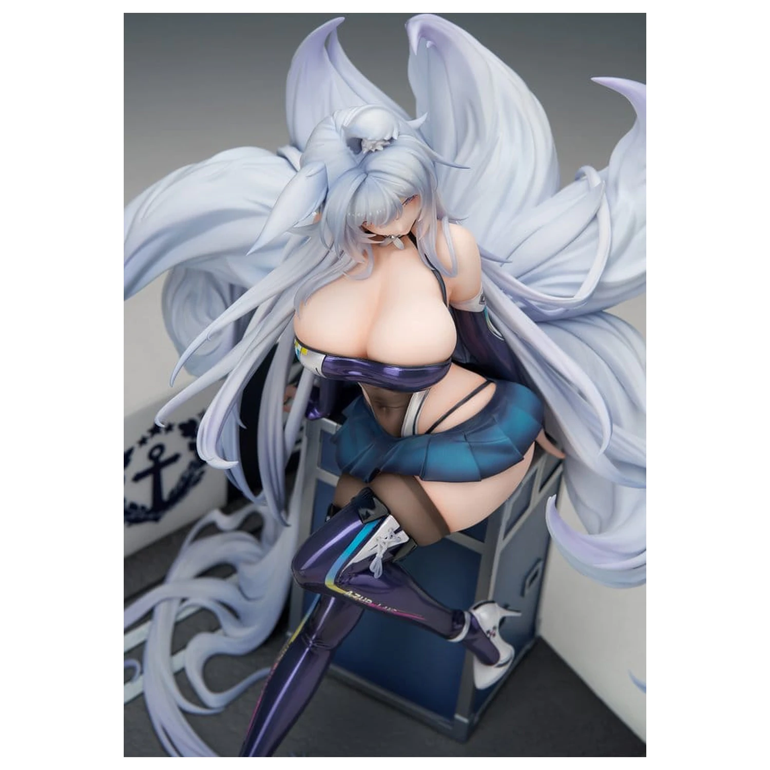 Azur Lane PVC figura 1/7 Shinano Moonlit Chrome Ver. 25 cm fotografija izdelka
