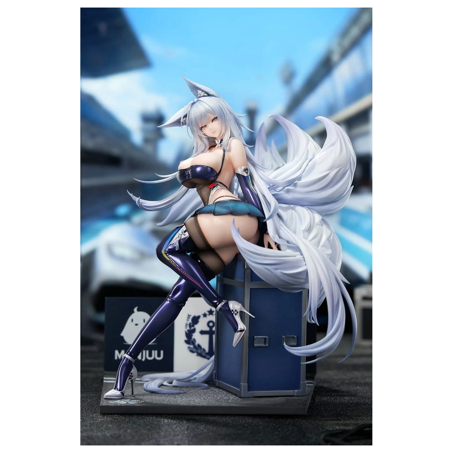 Azur Lane PVC figura 1/7 Shinano Moonlit Chrome Ver. 25 cm fotografija izdelka