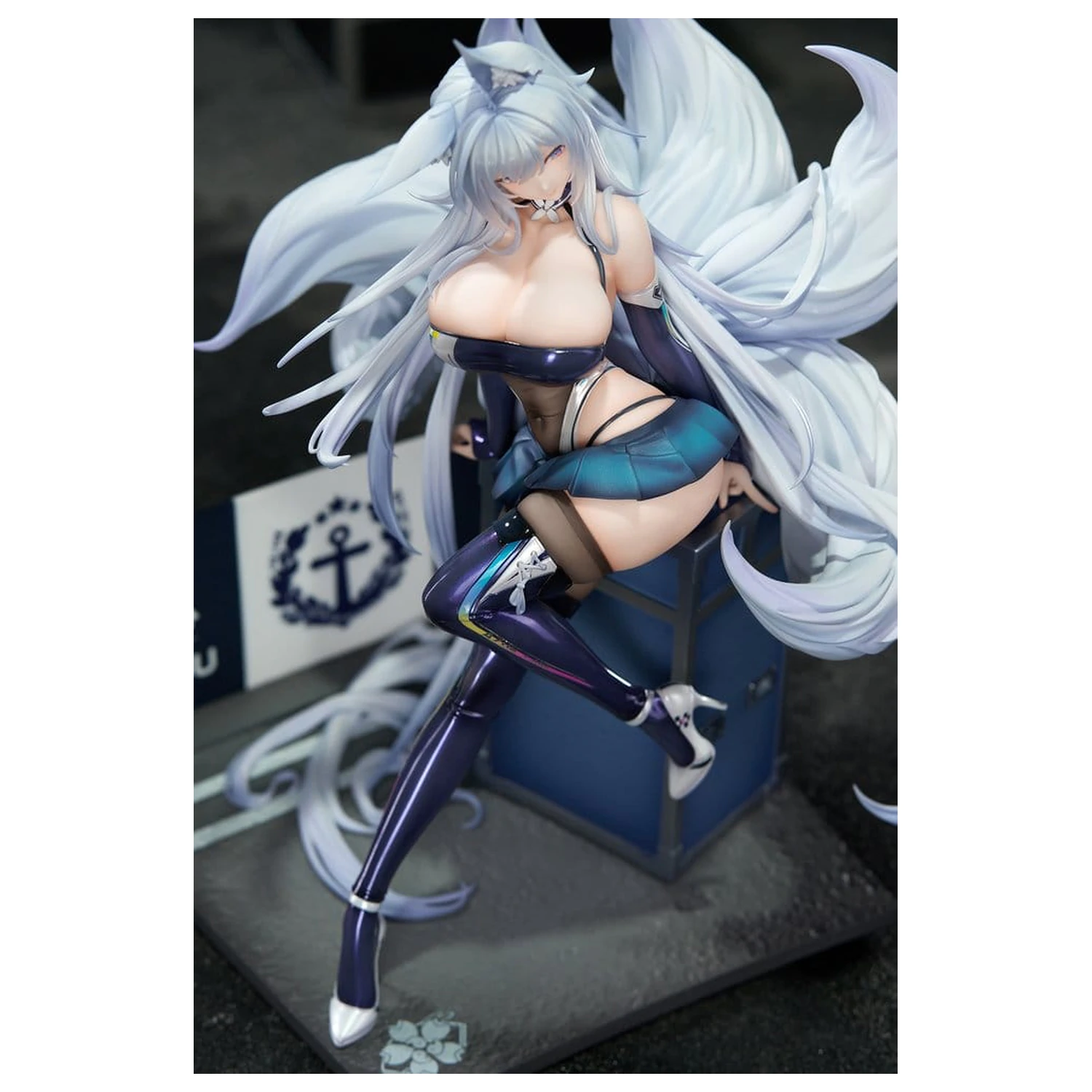 Azur Lane PVC figura 1/7 Shinano Moonlit Chrome Ver. 25 cm fotografija izdelka