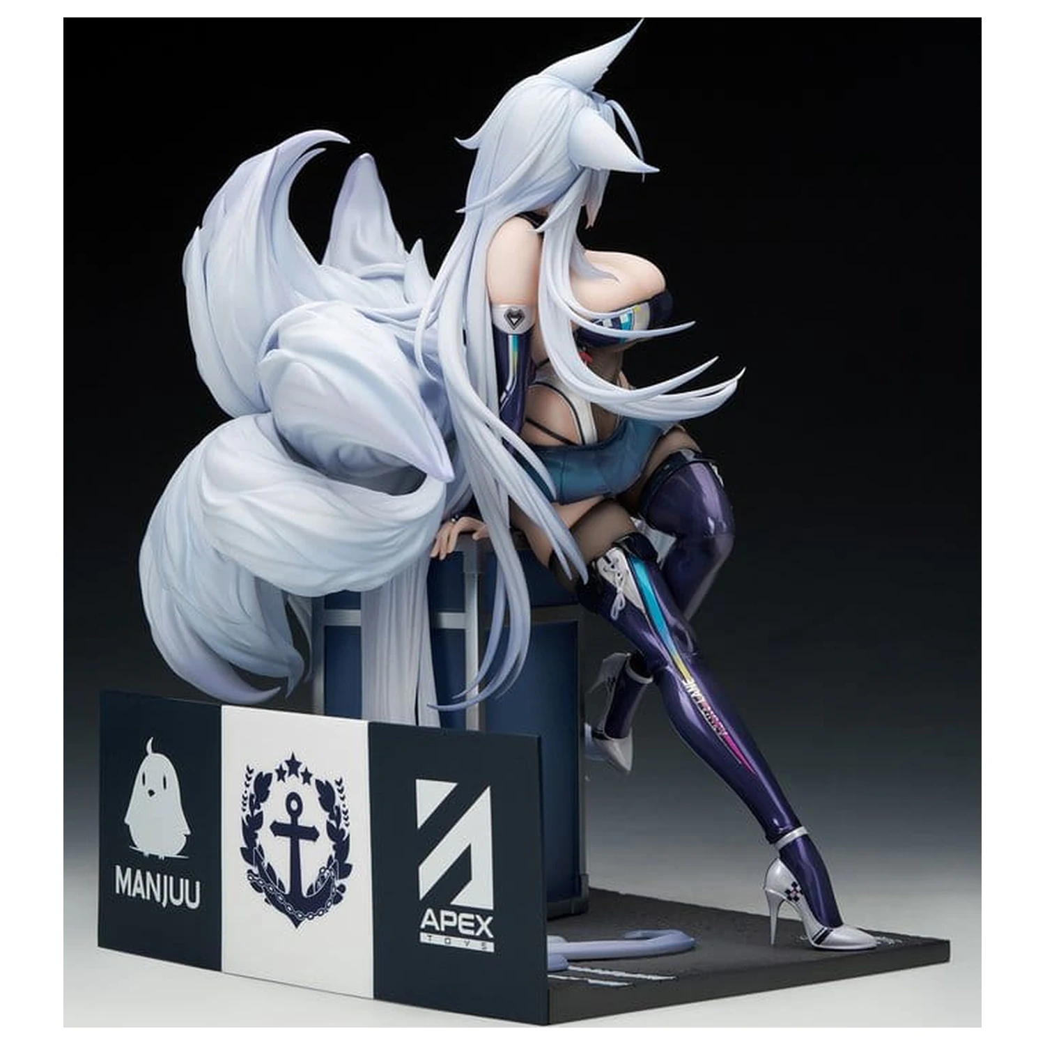 Azur Lane PVC figura 1/7 Shinano Moonlit Chrome Ver. 25 cm fotografija izdelka