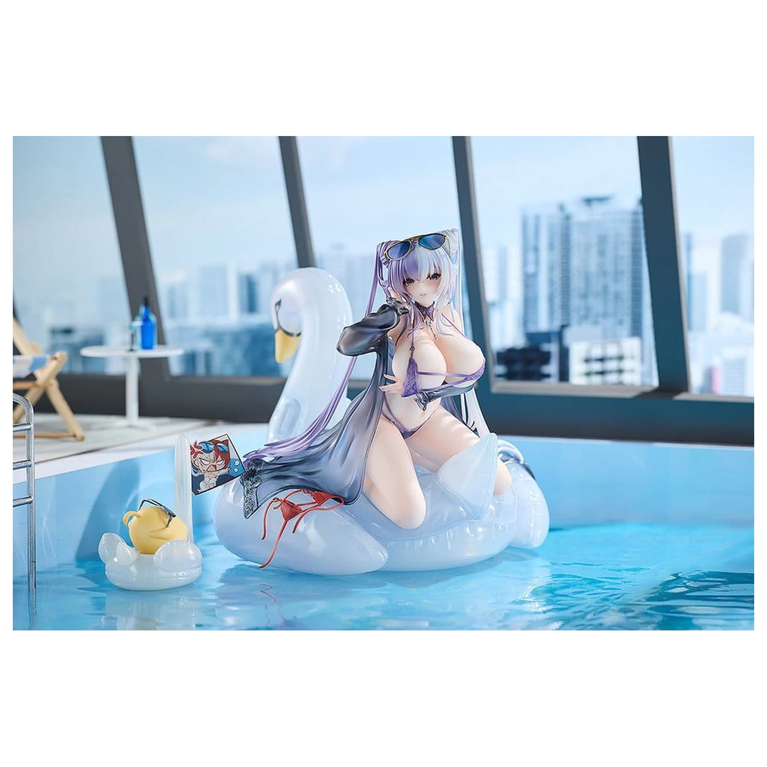 Azur Lane PVC figura 1/7 Ying Swei Blue Waves, Limpid Summer Ver. 18 cm fotografija izdelka