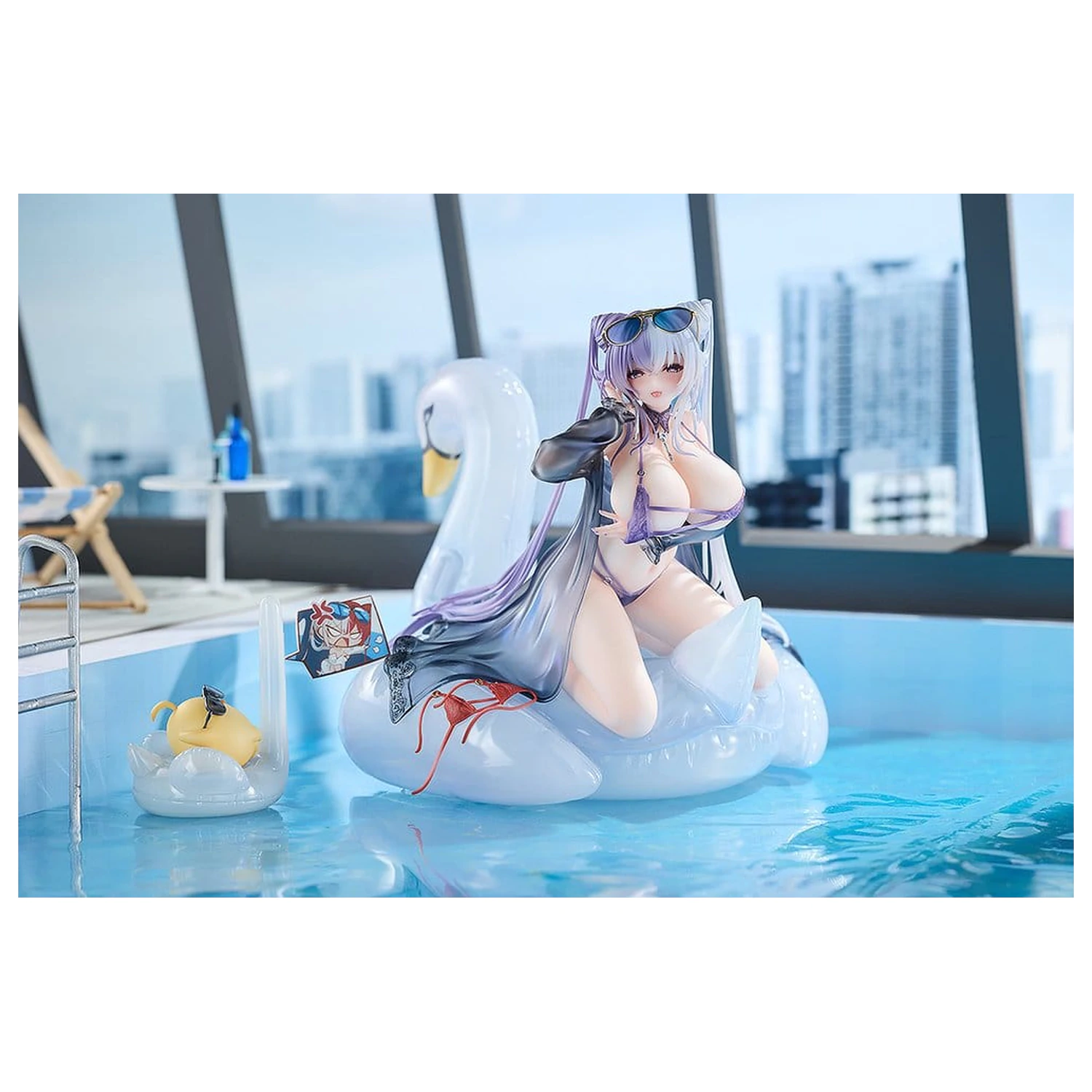 Azur Lane PVC figura 1/7 Ying Swei Blue Waves, Limpid Summer Ver. 18 cm fotografija izdelka