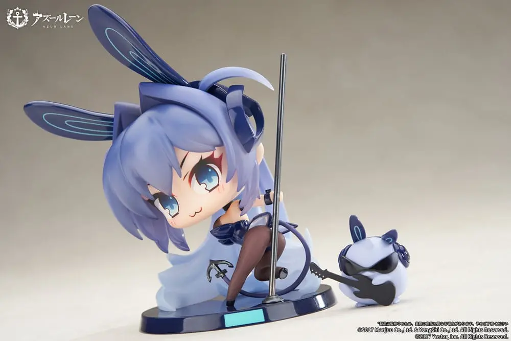 Azur Lane PVC figurica Deformed JUUs Time Chibi New Jersey 8 cm fotografija izdelka