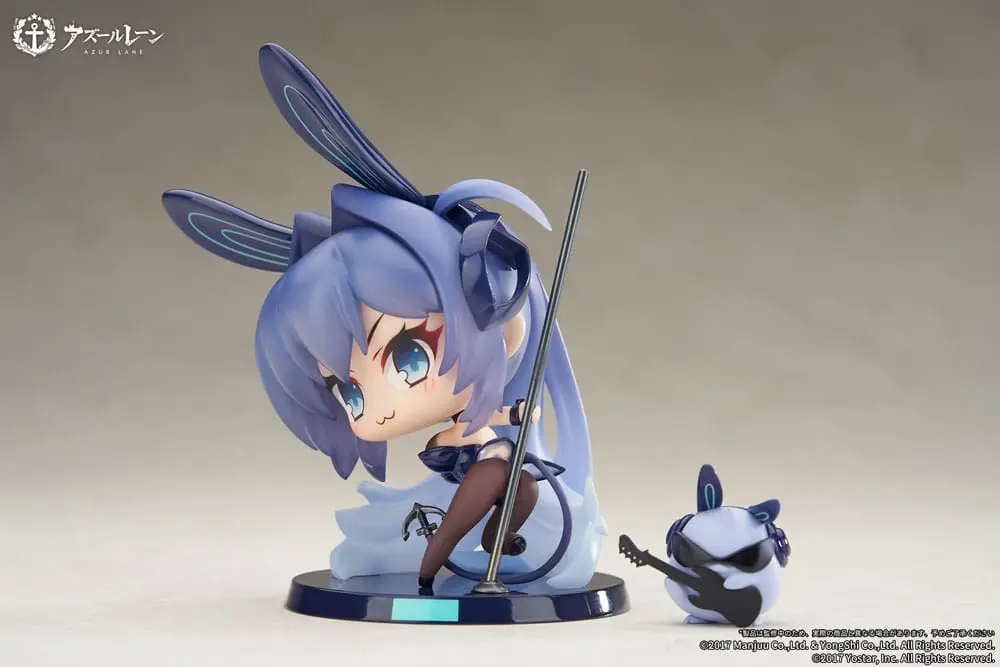 Azur Lane PVC figurica Deformed JUUs Time Chibi New Jersey 8 cm fotografija izdelka