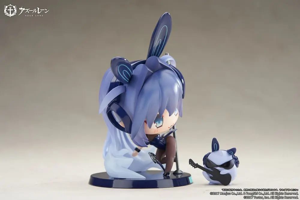 Azur Lane PVC figurica Deformed JUUs Time Chibi New Jersey 8 cm fotografija izdelka