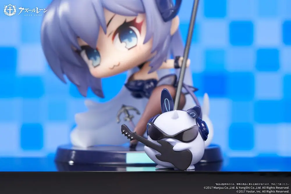 Azur Lane PVC figurica Deformed JUUs Time Chibi New Jersey 8 cm fotografija izdelka