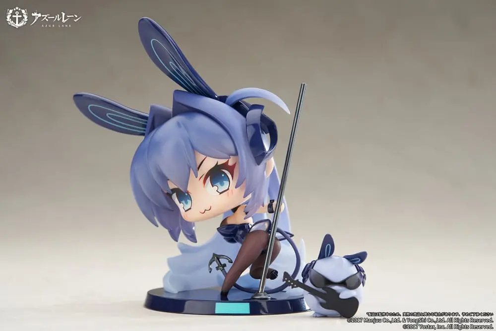 Azur Lane PVC figurica Deformed JUUs Time Chibi New Jersey 8 cm fotografija izdelka