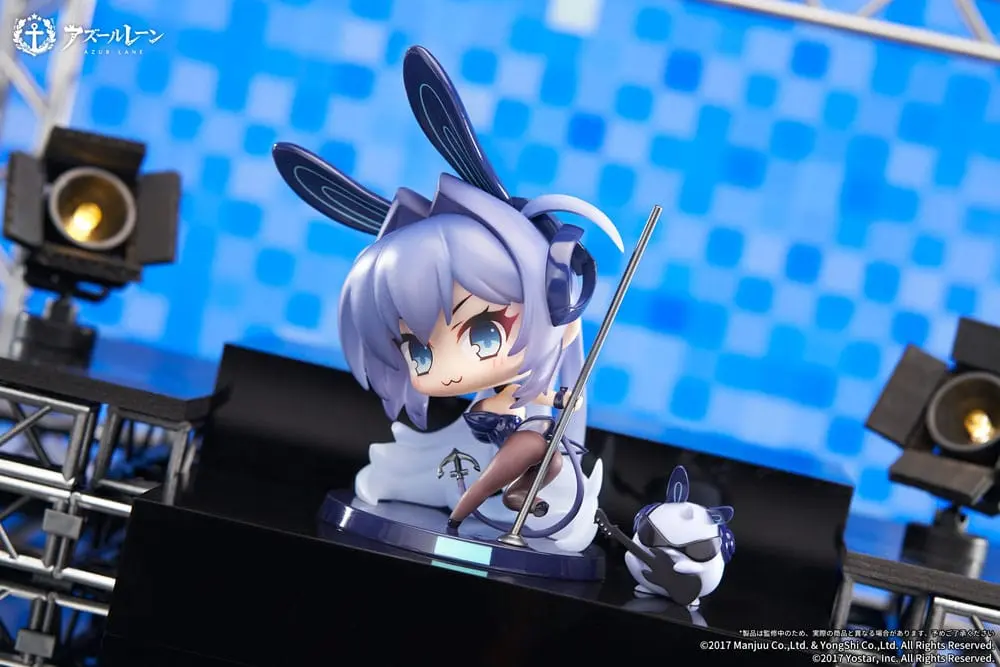 Azur Lane PVC figurica Deformed JUUs Time Chibi New Jersey 8 cm fotografija izdelka