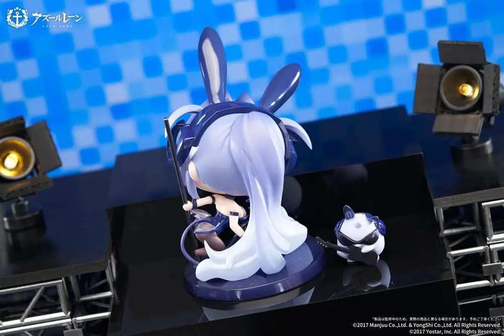 Azur Lane PVC figurica Deformed JUUs Time Chibi New Jersey 8 cm fotografija izdelka