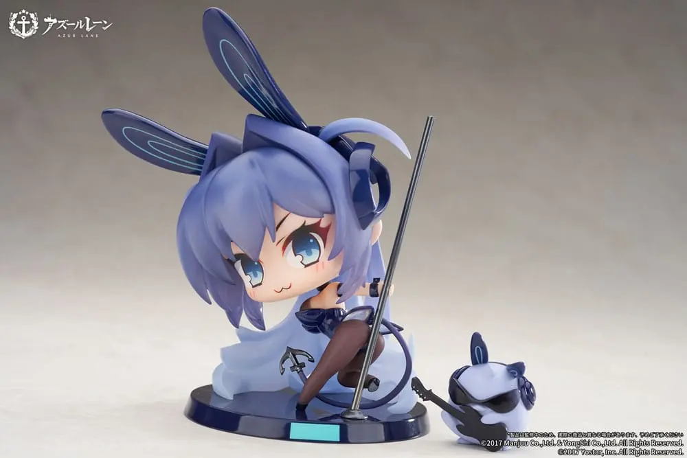 Azur Lane PVC figurica Deformed JUUs Time Chibi New Jersey 8 cm fotografija izdelka