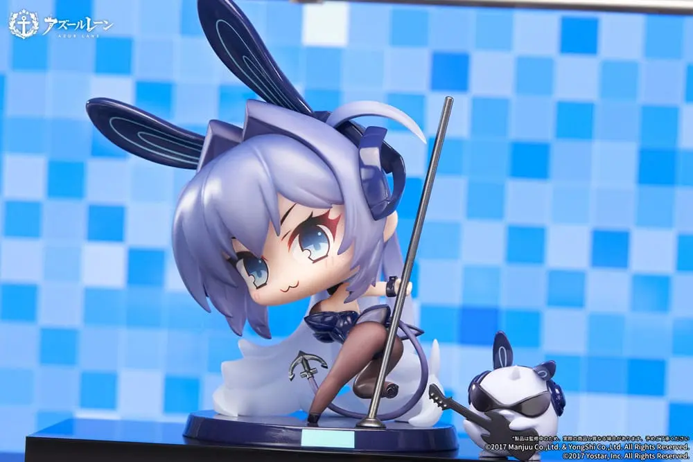 Azur Lane PVC figurica Deformed JUUs Time Chibi New Jersey 8 cm fotografija izdelka