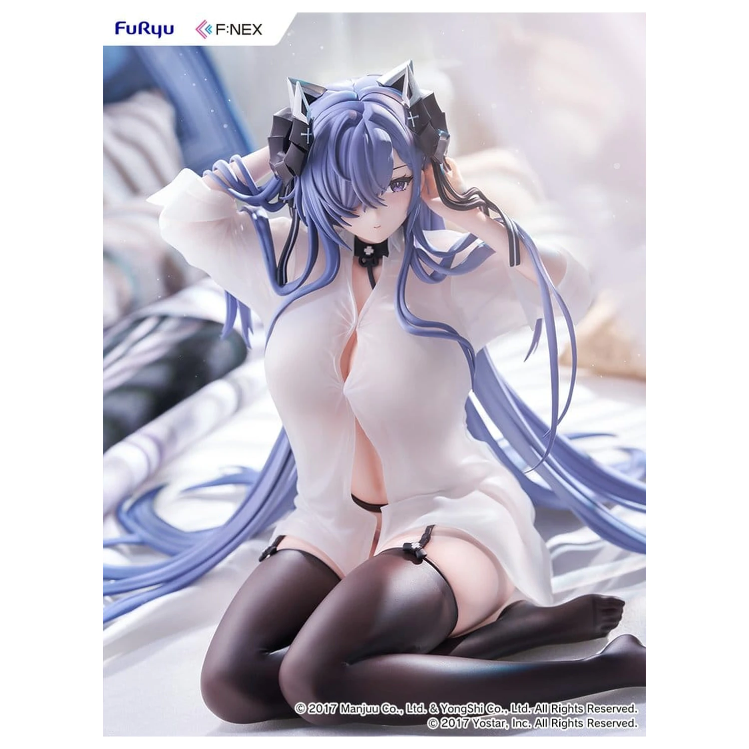 Azur Lane F:NEX PVC figura 1/6 August von Parseval The Unhulde's Midday Respite Ver. 15 cm fotografija izdelka