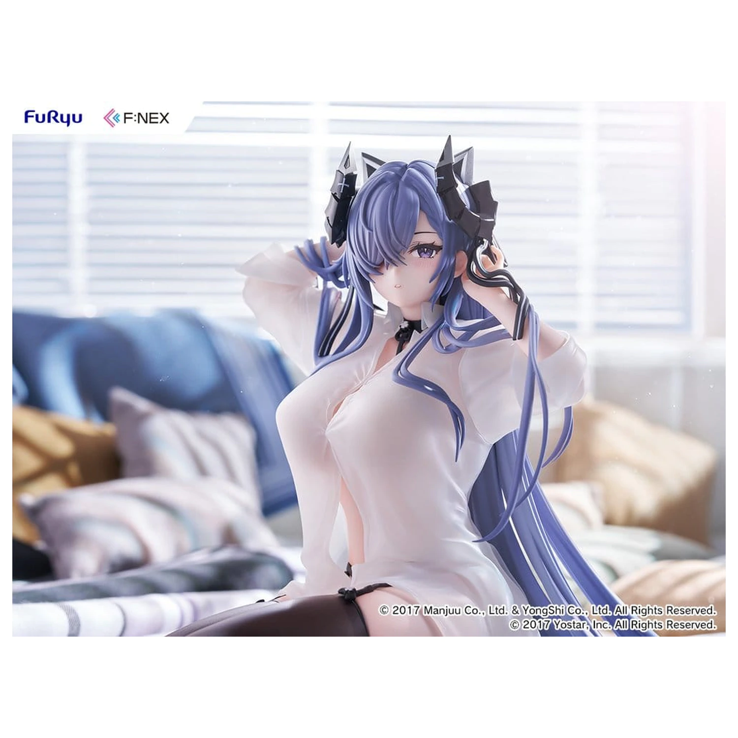 Azur Lane F:NEX PVC figura 1/6 August von Parseval The Unhulde's Midday Respite Ver. 15 cm fotografija izdelka