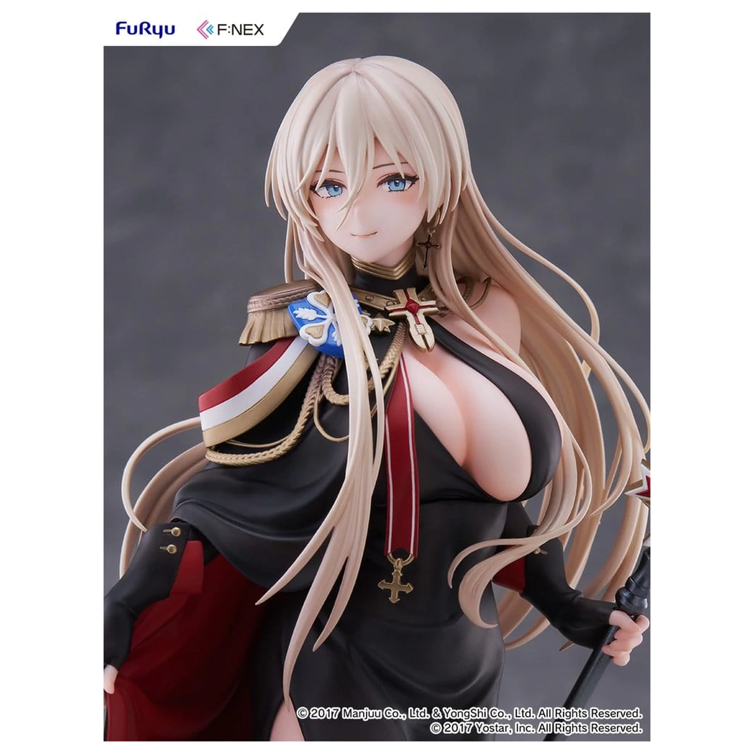 Azur Lane F:NEX PVC figura 1/7 Bismarck Formal Dress Ver. 25 cm fotografija izdelka