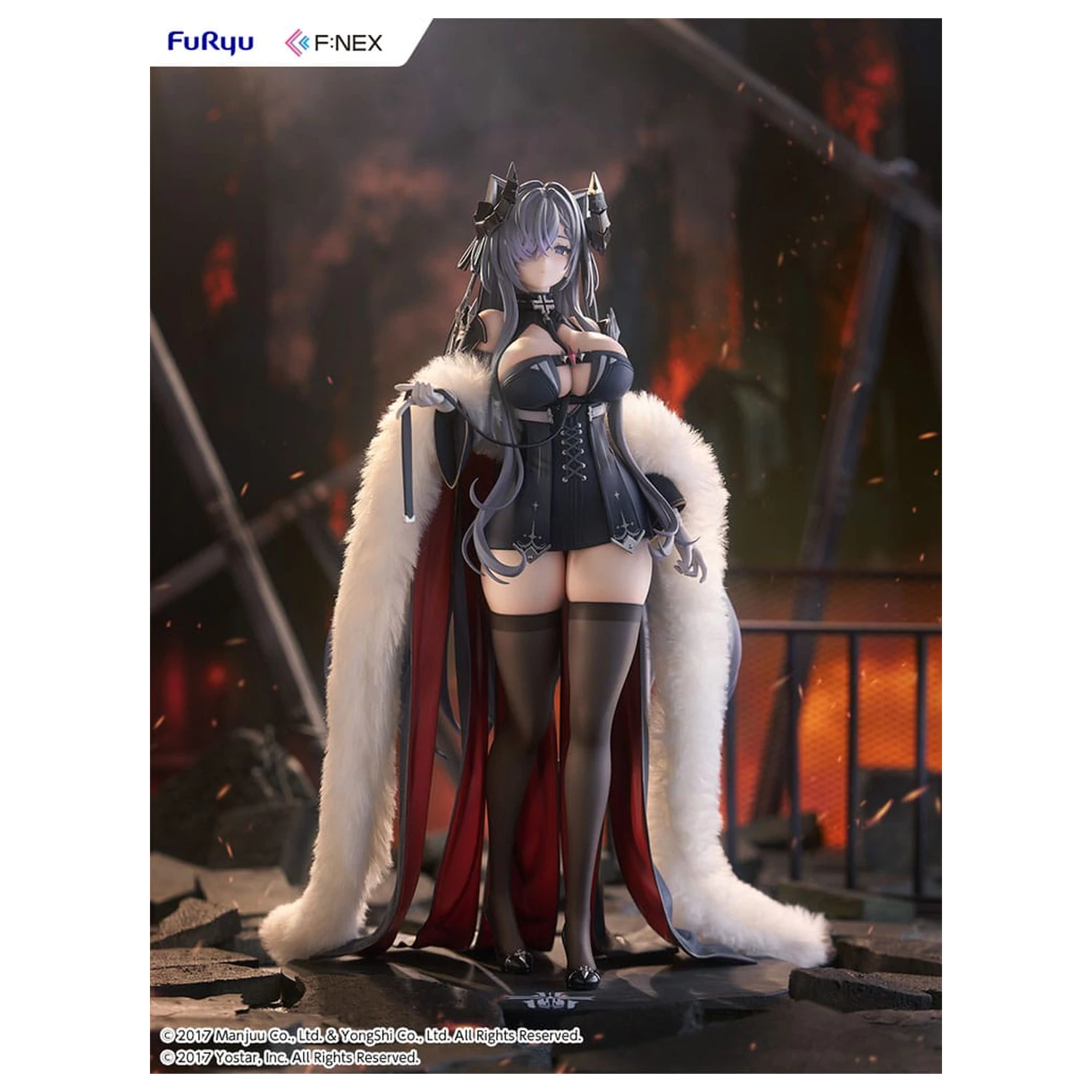 Azur Lane F:Nex PVC Kip 1/6 August von Parseval 29 cm fotografija izdelka