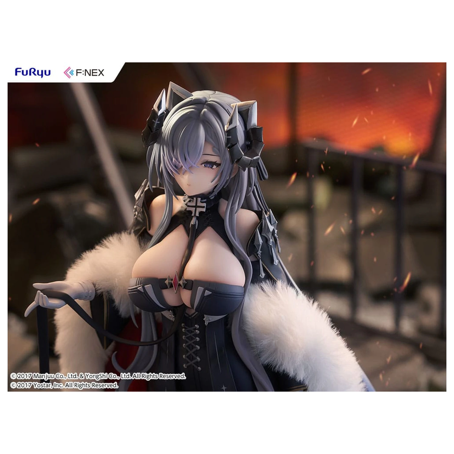 Azur Lane F:Nex PVC Kip 1/6 August von Parseval 29 cm fotografija izdelka