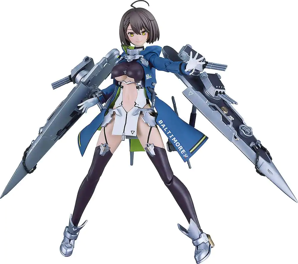 Azur Lane Plastični model komplet PLAMATEA Baltimore 16 cm fotografija izdelka