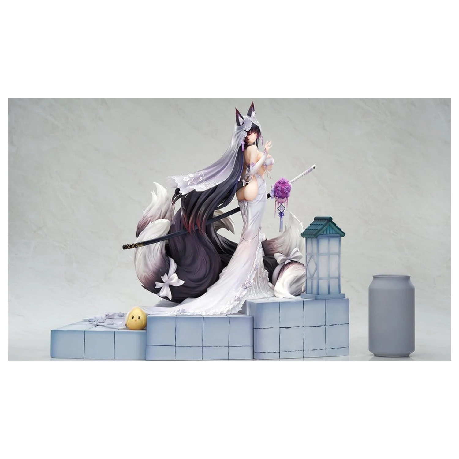 Azur Lane PVC figura Musashi Purest Wisteria Ver. 36 cm fotografija izdelka