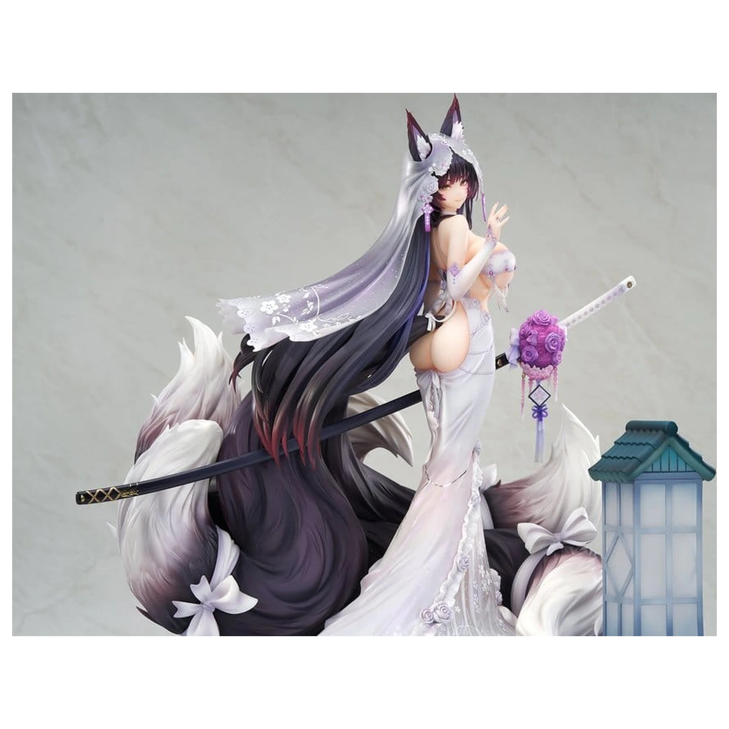 Azur Lane PVC figura Musashi Purest Wisteria Ver. 36 cm fotografija izdelka