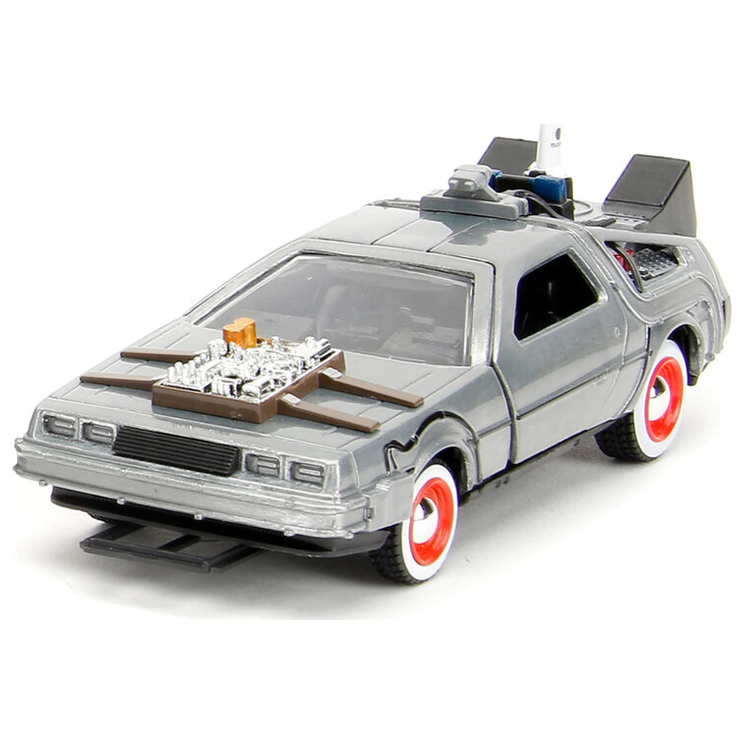 Back to the Future 40th Anniversary Time Machine komplet 3 vozil Delorean fotografija izdelka