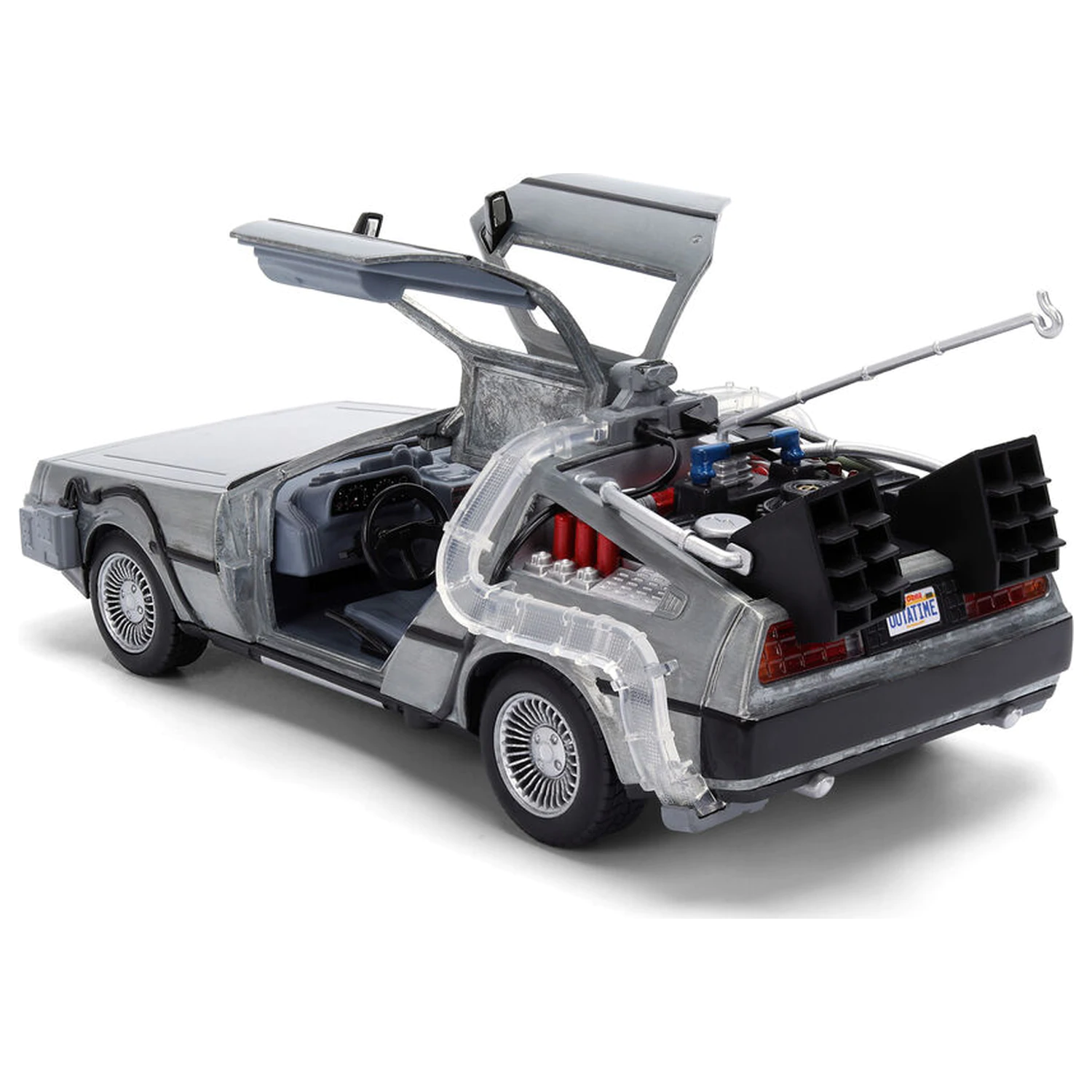 Back to the Future 40th Anniversary Time Machine Hollywood Rides DeLorean replika fotografija izdelka