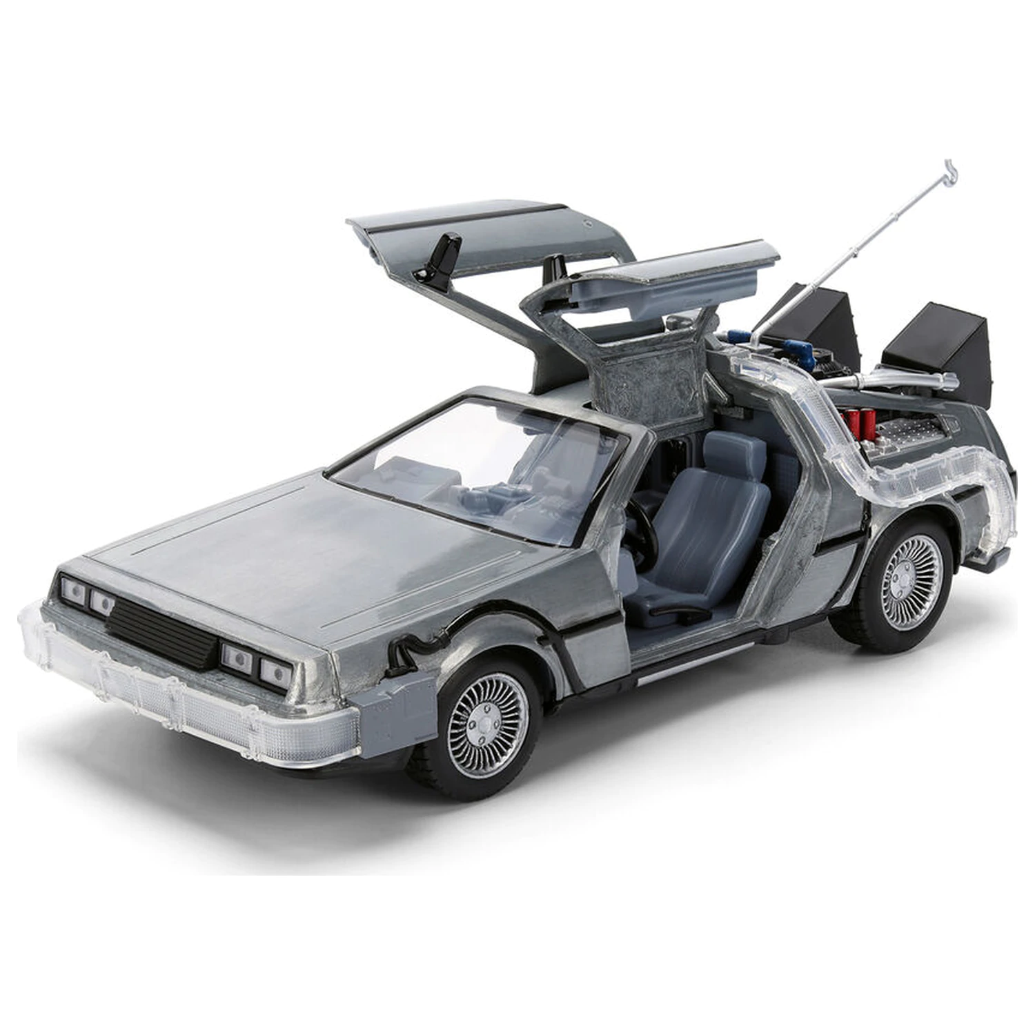 Back to the Future 40th Anniversary Time Machine Hollywood Rides DeLorean replika fotografija izdelka