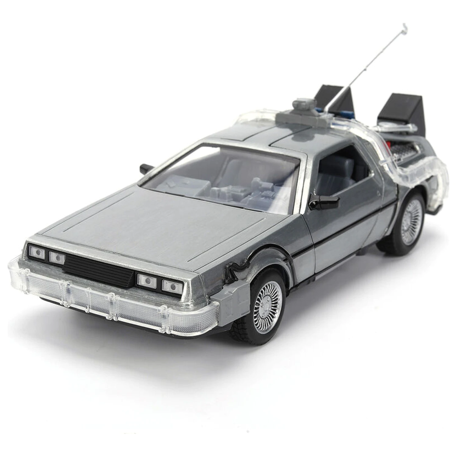 Back to the Future 40th Anniversary Time Machine Hollywood Rides DeLorean replika fotografija izdelka