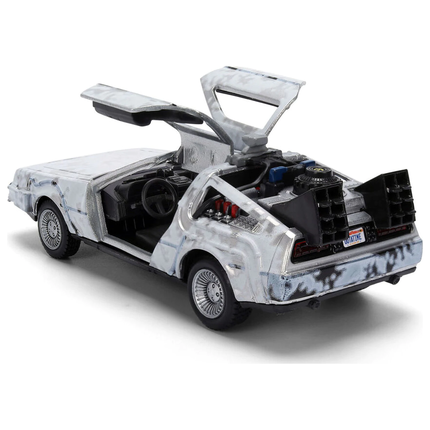 Back to the Future 40th Anniversary Time Machine Ice Effect DeLorean replika fotografija izdelka