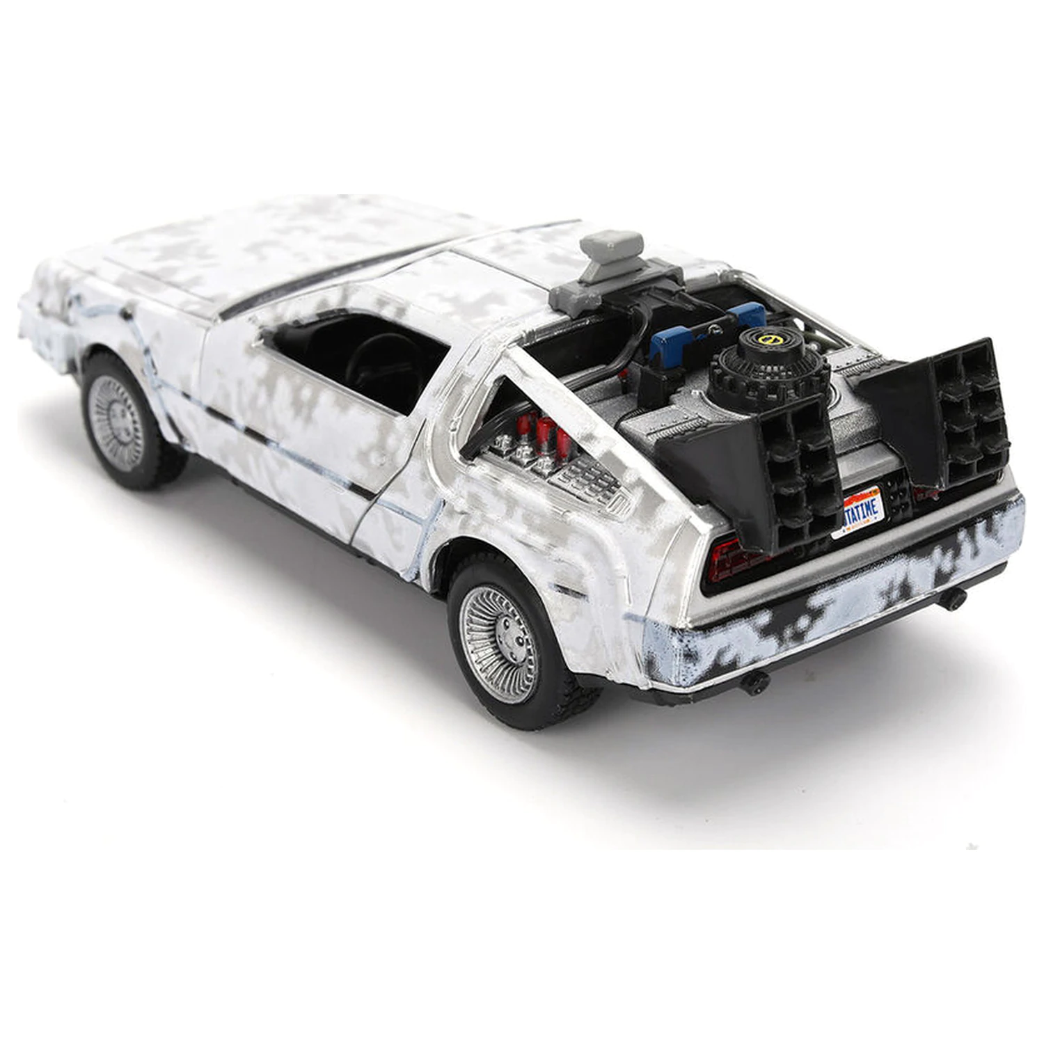 Back to the Future 40th Anniversary Time Machine Ice Effect DeLorean replika fotografija izdelka