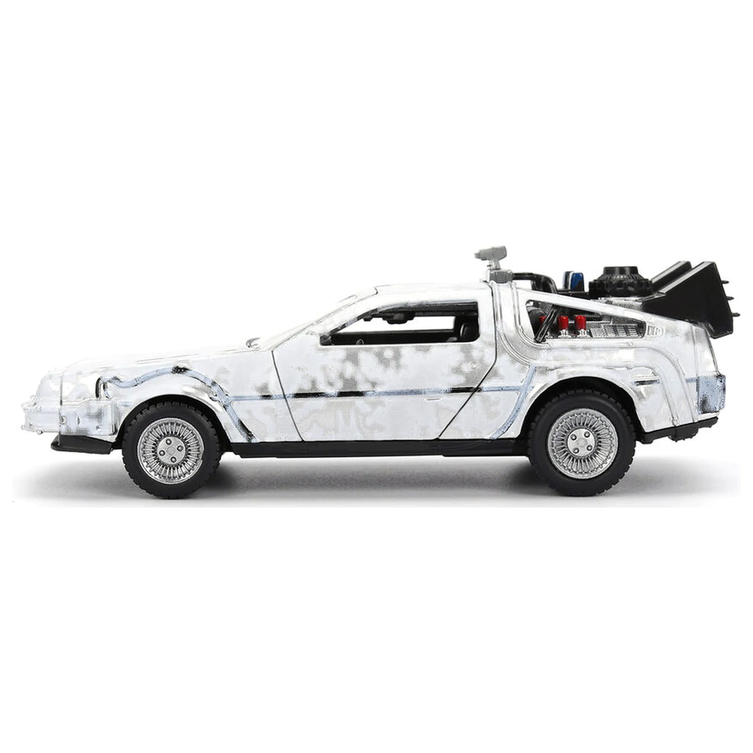Back to the Future 40th Anniversary Time Machine Ice Effect DeLorean replika fotografija izdelka