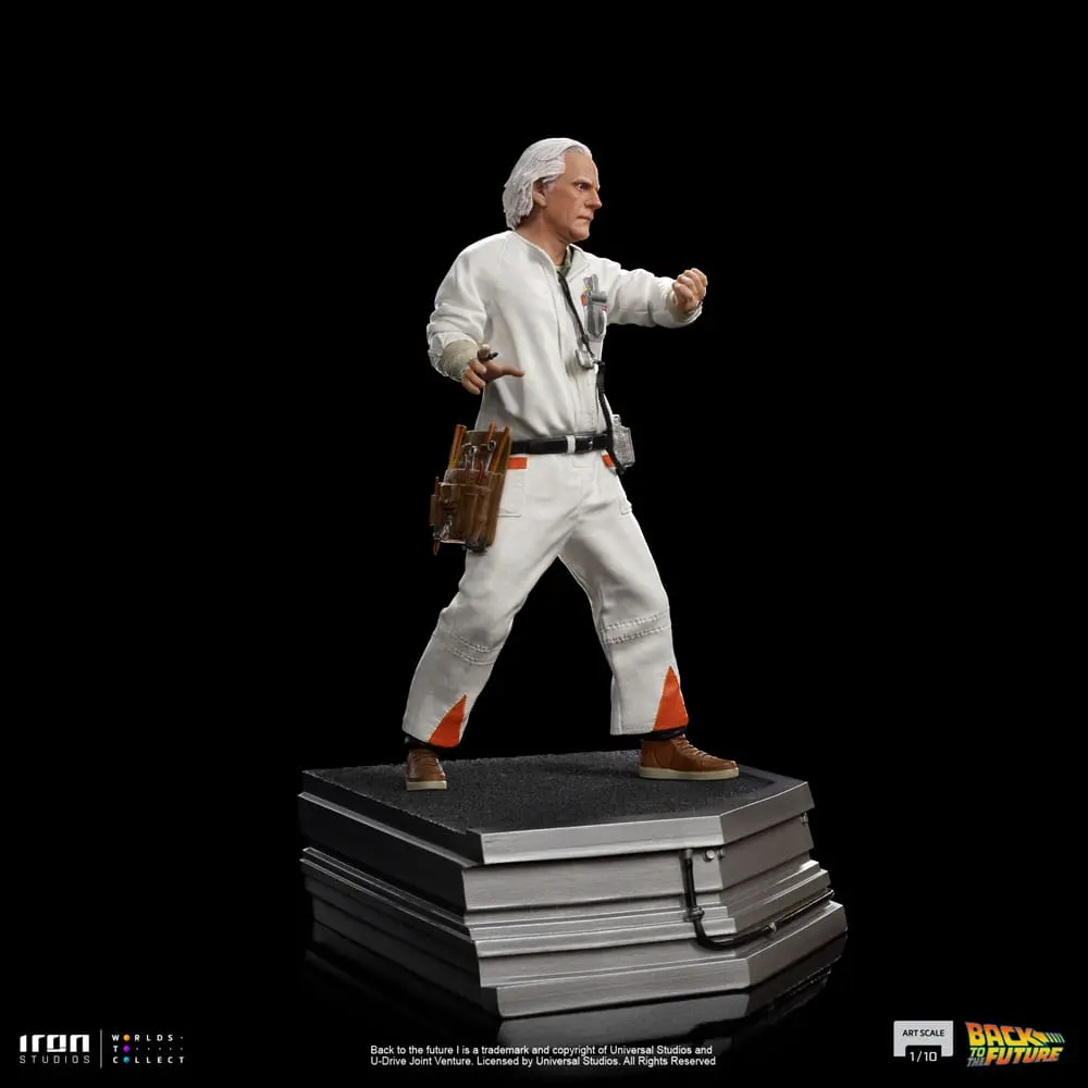 Back to the Future Art Scale Kip 1/10 Doc Brown 22 cm fotografija izdelka