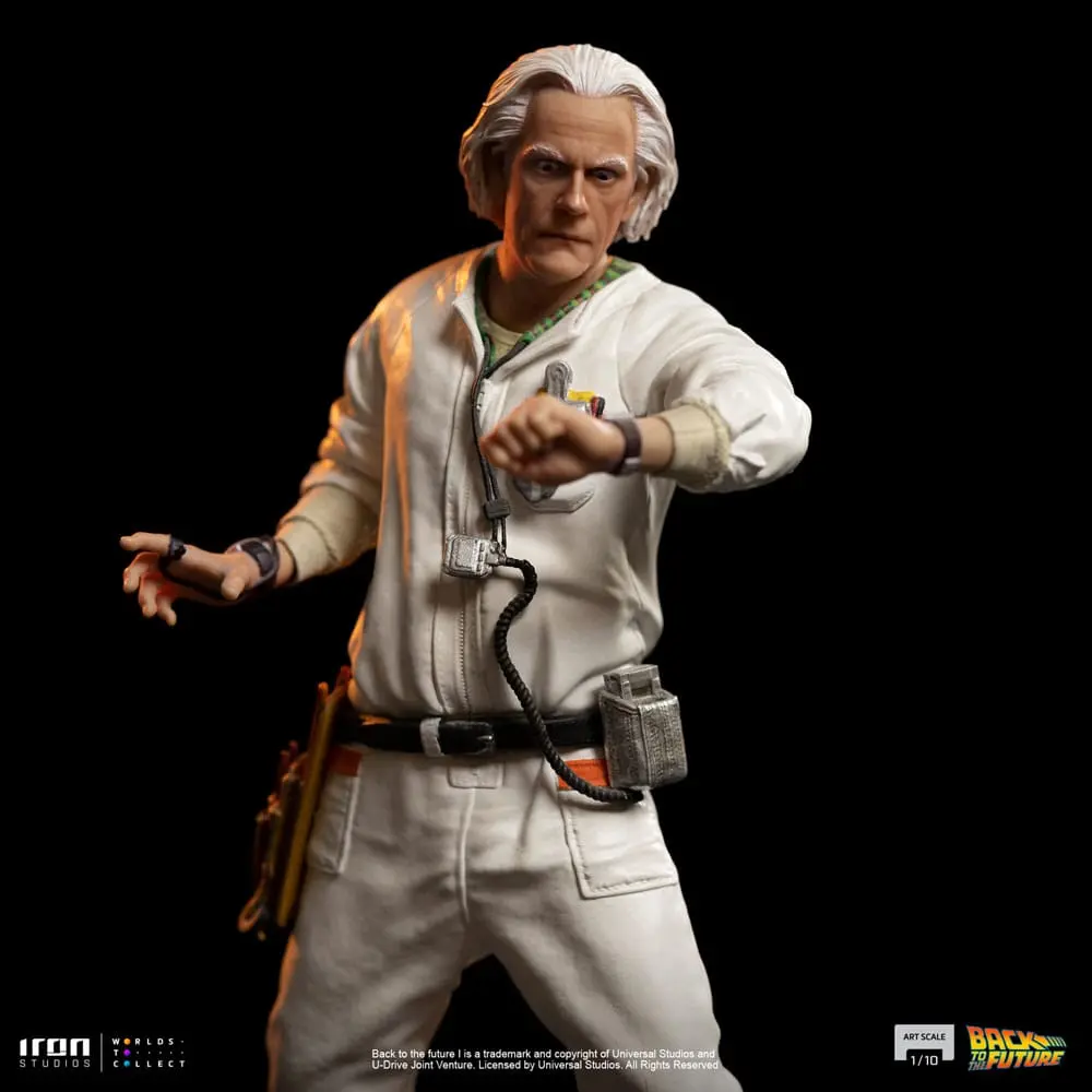 Back to the Future Art Scale Kip 1/10 Doc Brown 22 cm fotografija izdelka