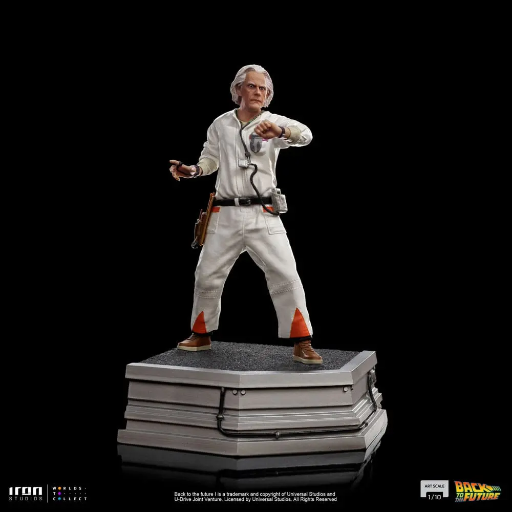 Back to the Future Art Scale Kip 1/10 Doc Brown 22 cm fotografija izdelka