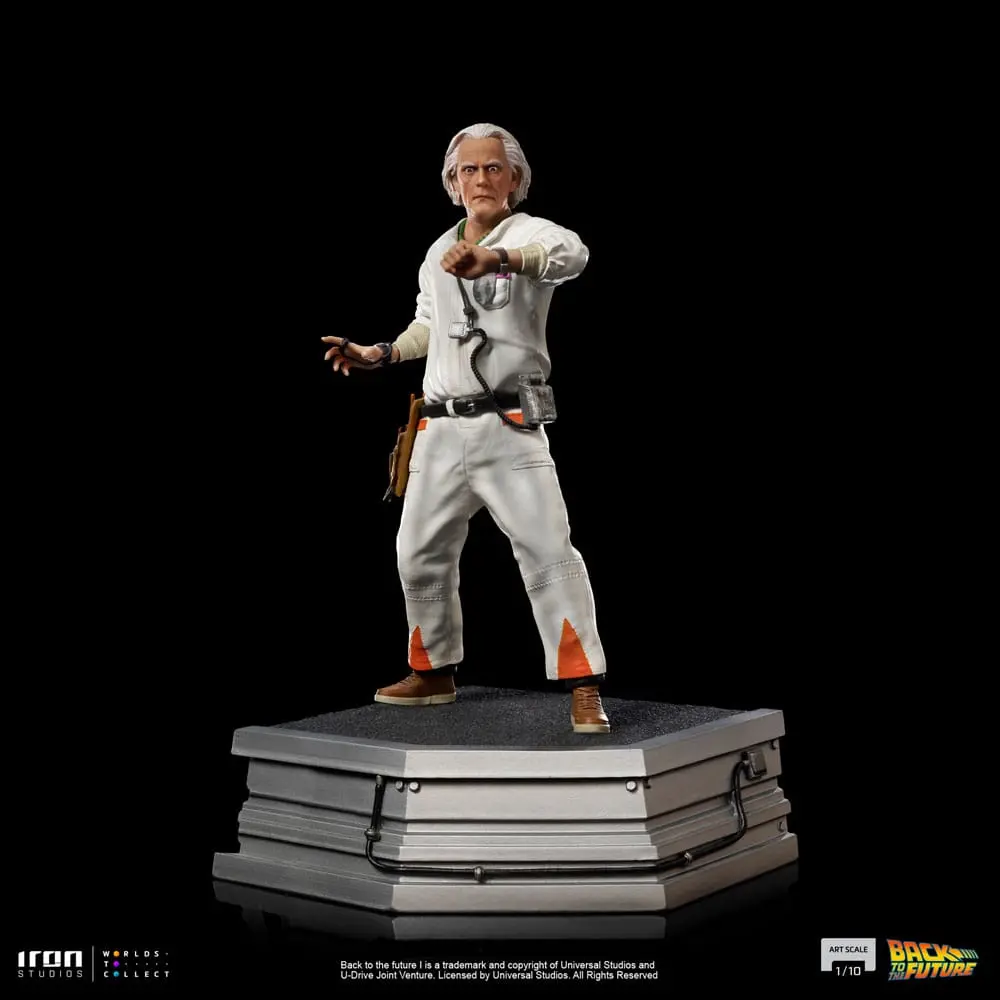 Back to the Future Art Scale Kip 1/10 Doc Brown 22 cm fotografija izdelka