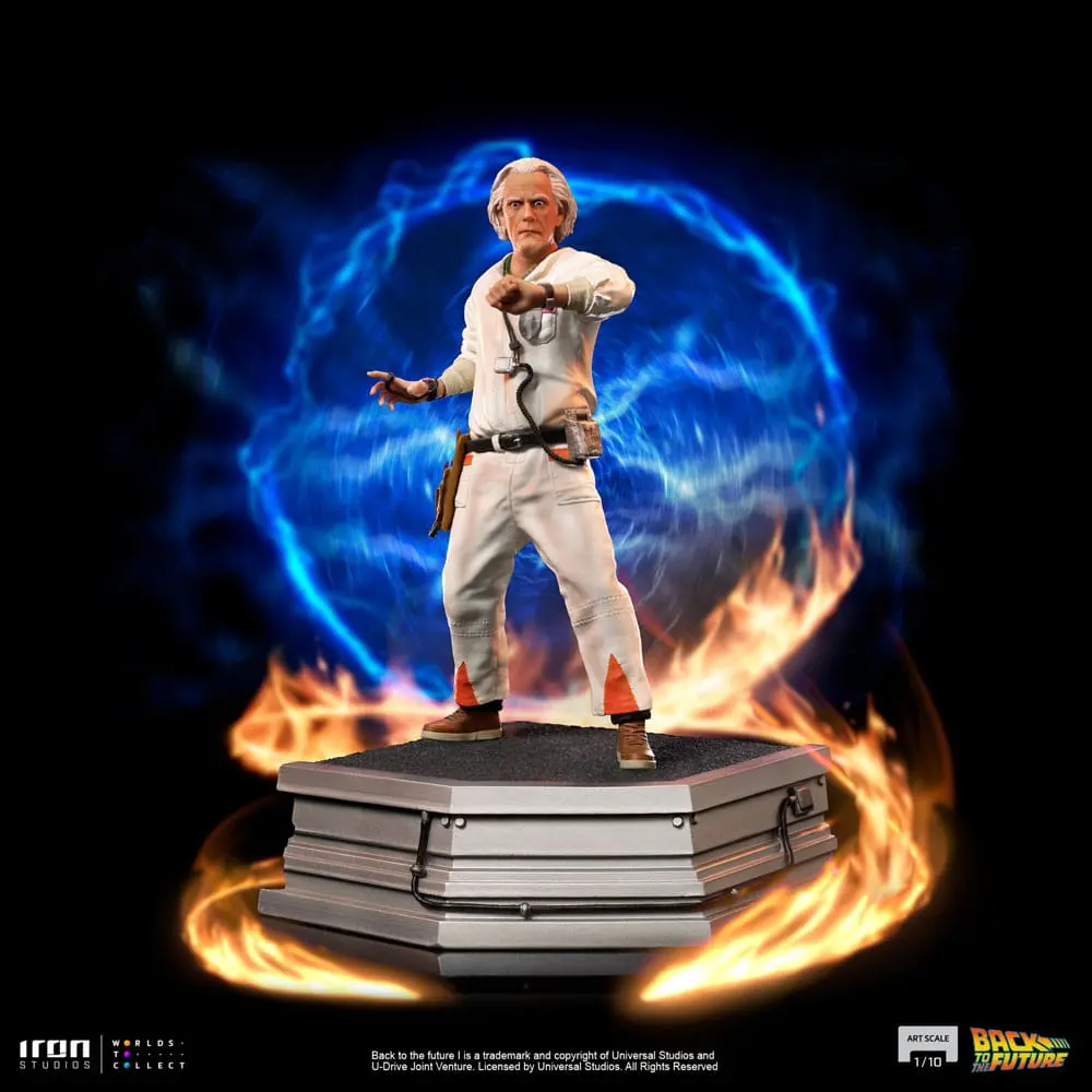 Back to the Future Art Scale Kip 1/10 Doc Brown 22 cm fotografija izdelka