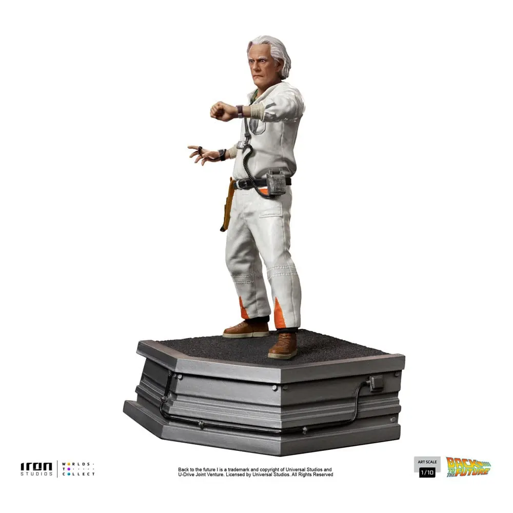 Back to the Future Art Scale Kip 1/10 Doc Brown 22 cm fotografija izdelka