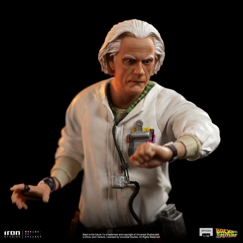 Back to the Future Art Scale Kip 1/10 Doc Brown 22 cm fotografija izdelka