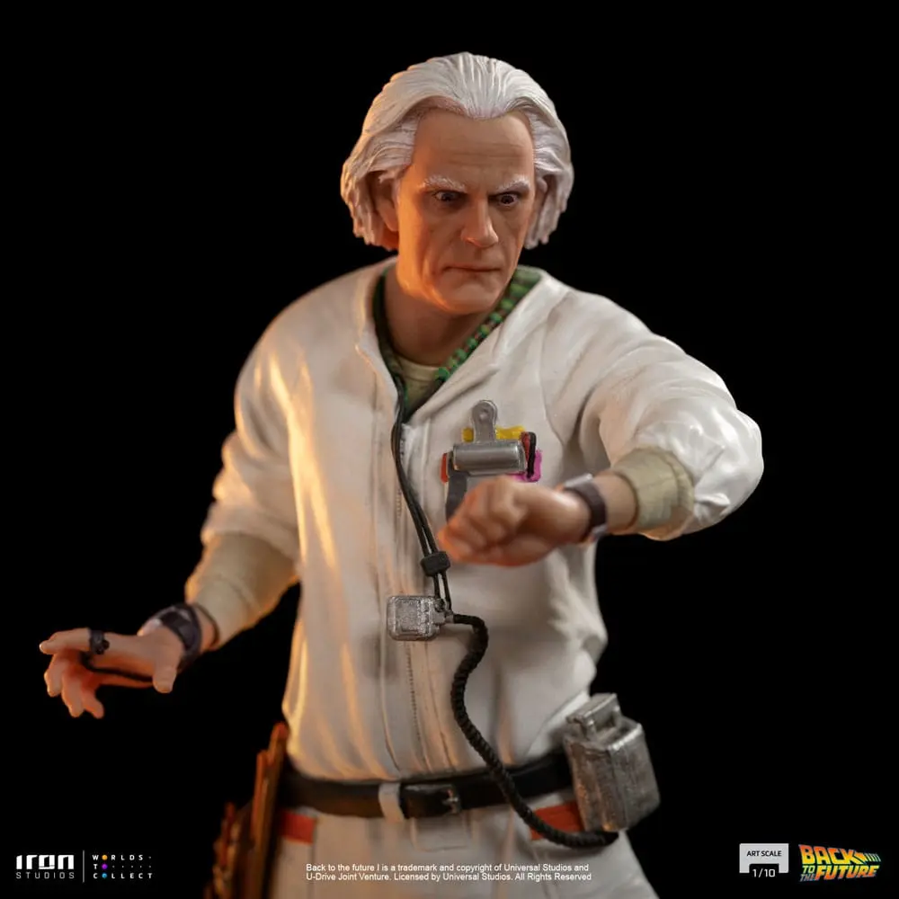 Back to the Future Art Scale Kip 1/10 Doc Brown 22 cm fotografija izdelka